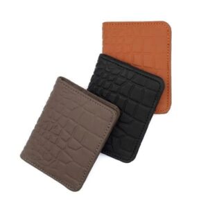men's multicolor leather wallet 1 pc
