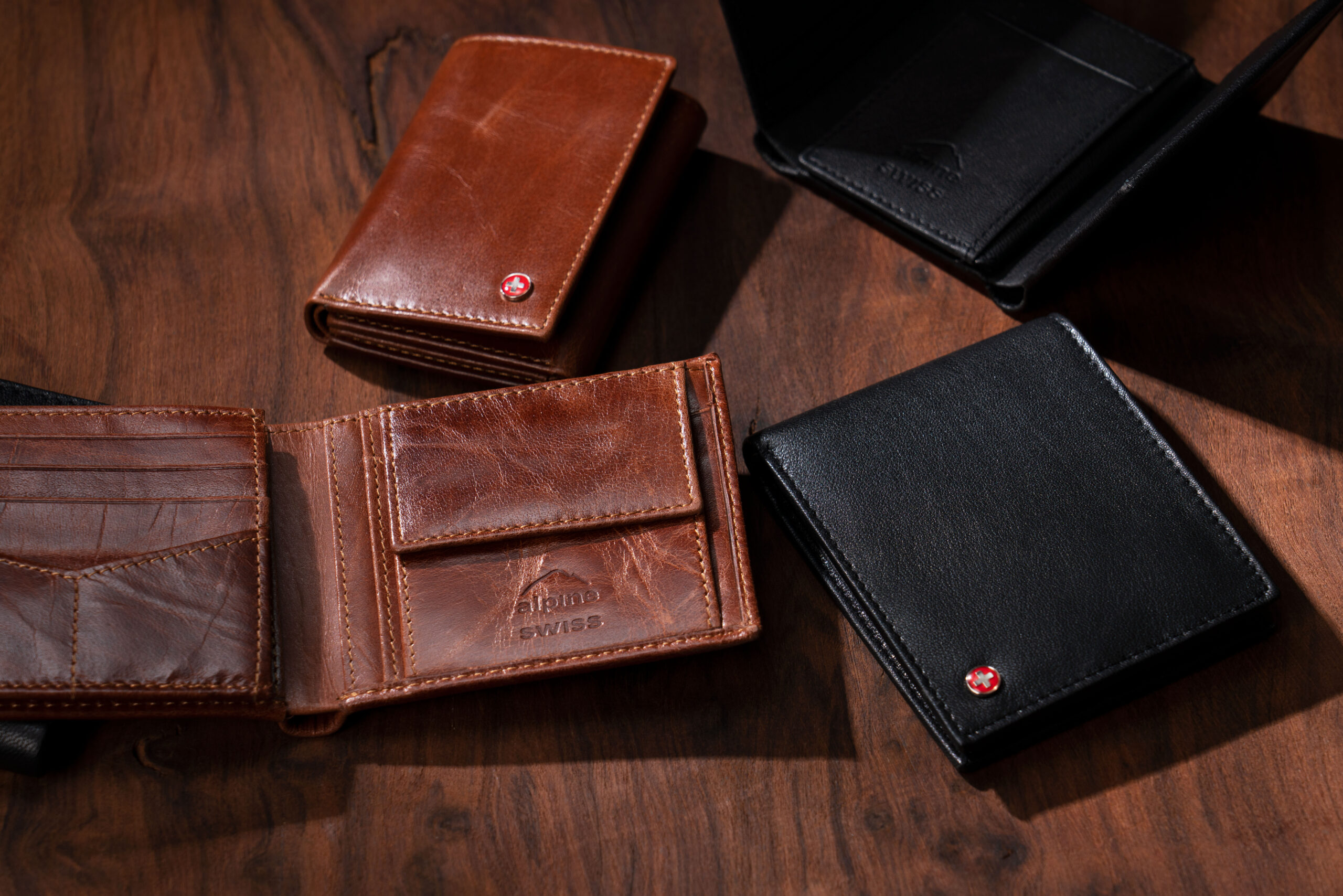 Different Leather Wallets Collection